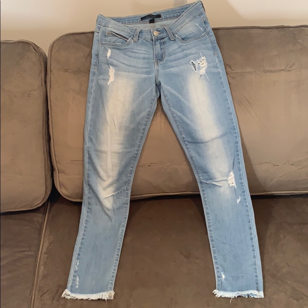 FLYING MONKEY SKINNY JEANS (LIGHT WASH)